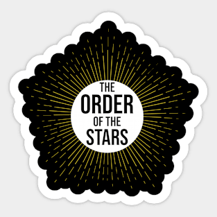 The Order of the Stars Sticker